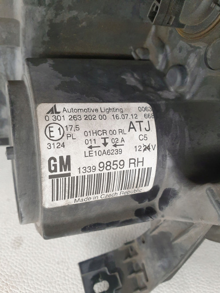 Frontscheinwerfer Opel Zafira A C 13399859 Rechts Scheinwerfer Headlight SCH4829937662qg