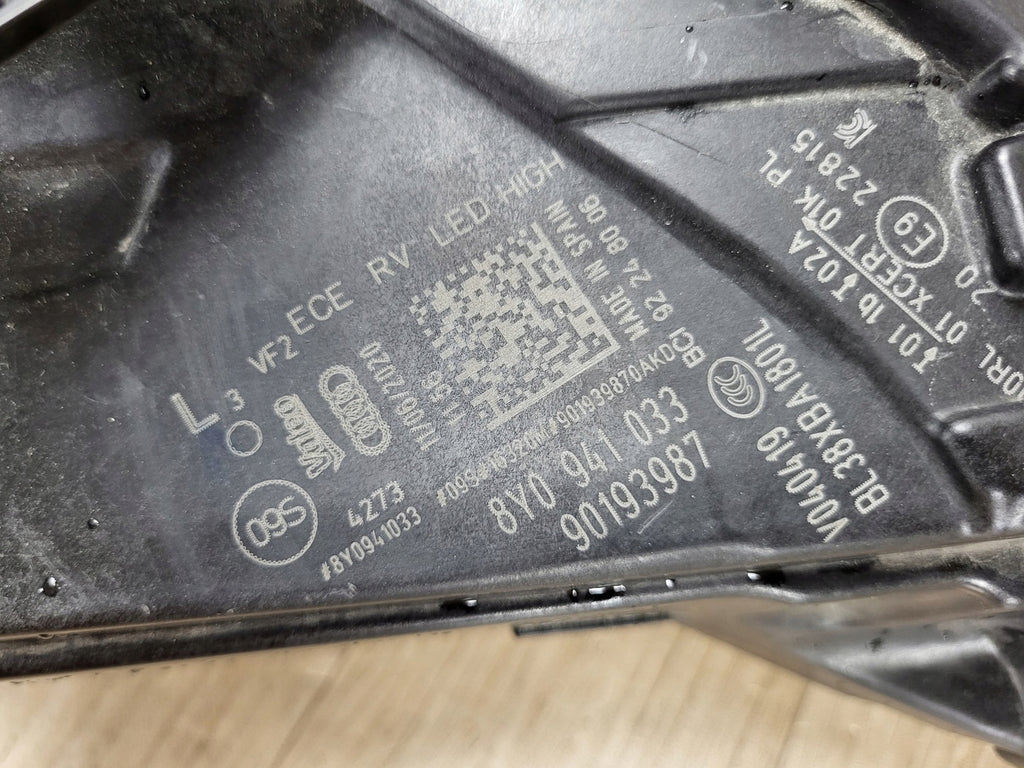 Frontscheinwerfer Audi A3 8Y0941033 Full LED Links Scheinwerfer Headlight SCH1268612578dd