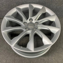 Load image into Gallery viewer, 1x Alufelge 19 Zoll 8.5" 5x112 32ET Glanz Silber 8T0601025BR Audi A5 Rim Wheel FEL1337356572zk