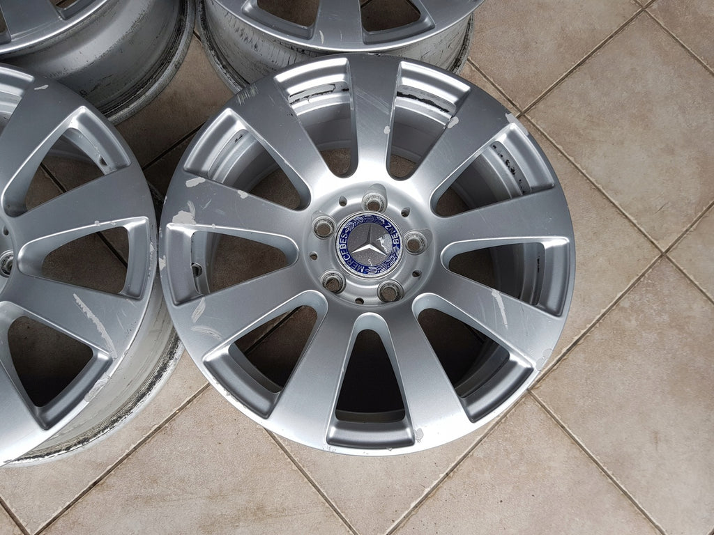 4x Alufelge 16 Zoll 7.5" 5x112 45ET A2124010102 Mercedes-Benz W204 Rim Wheel