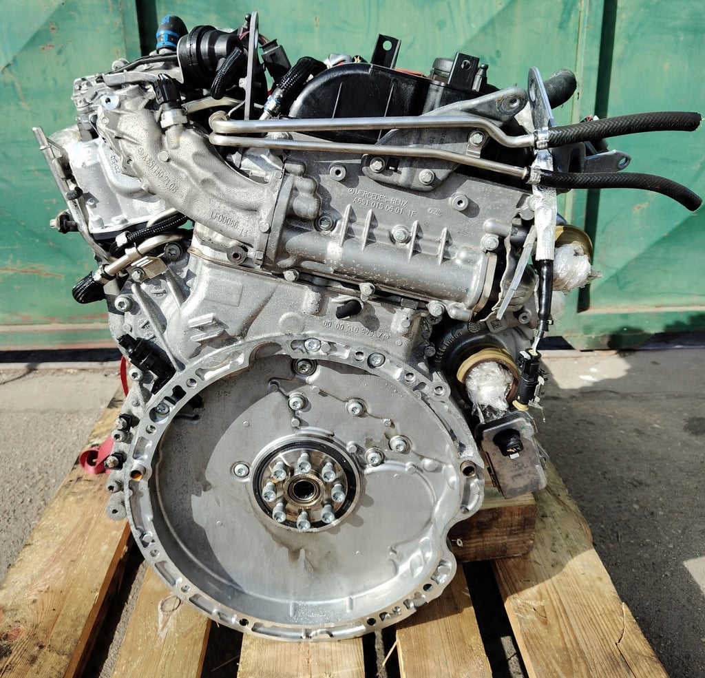 Motor Mercedes-Benz W246 651900 2.2 126TKm 2014 Diesel Engine Unkomplett