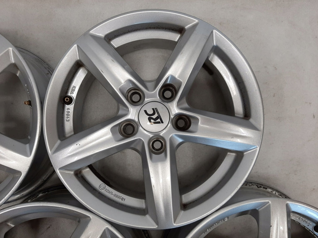 4x Alufelge 15 Zoll 6.0" 5x112 43ET KBA49043 Audi Rim Wheel FEL1050960742wt