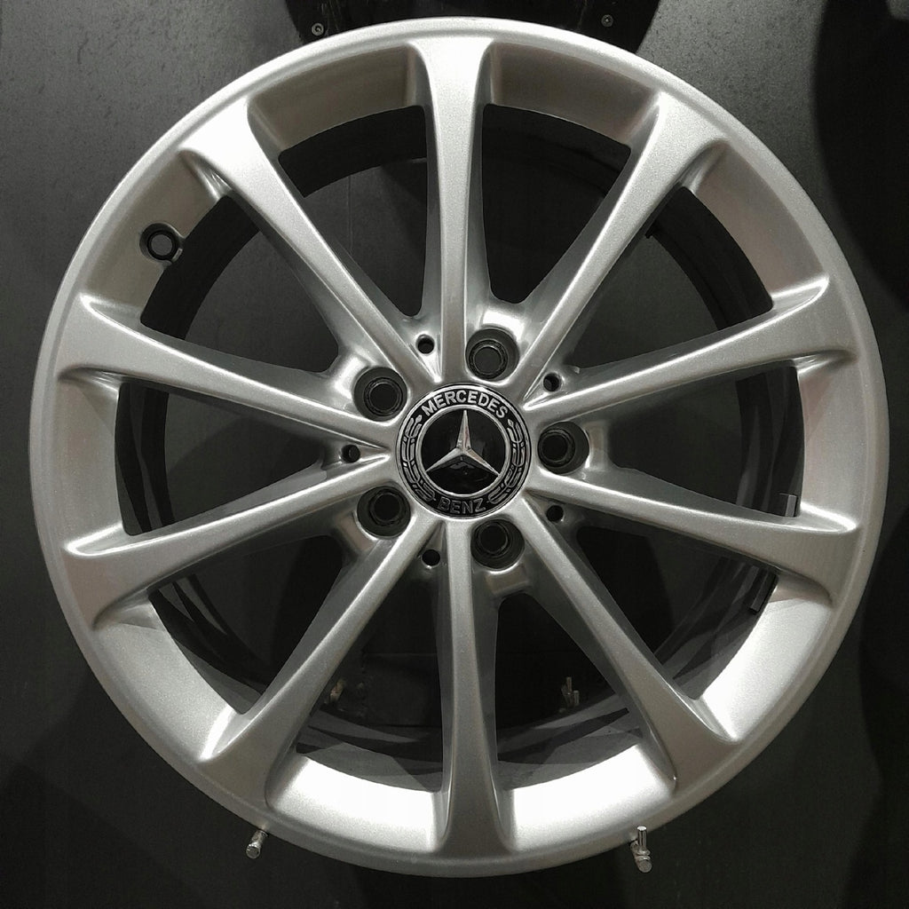 4x Alufelge 17 Zoll 6.5" 5x112 44ET Glanz Silber A1774010300 Mercedes-Benz W177 FEL3156534487ky