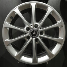 Load image into Gallery viewer, 4x Alufelge 17 Zoll 6.5" 5x112 44ET Glanz Silber A1774010300 Mercedes-Benz W177 FEL3156534487ky
