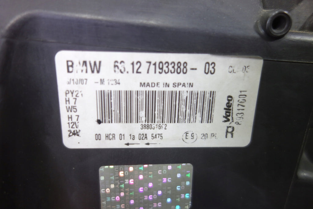 Frontscheinwerfer BMW 1 E88 E81 E82 E87 7193388 Halogen Rechts Headlight