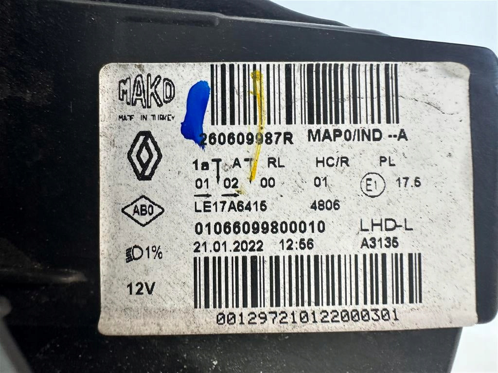 Frontscheinwerfer Renault Clio I 5 260609987R Full LED Links Headlight SCH2303702234ah