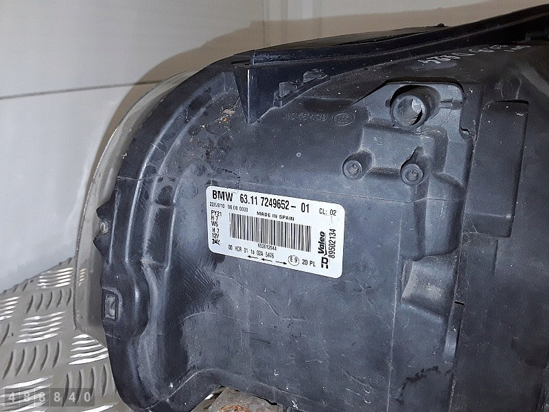 Frontscheinwerfer BMW 1 E88 7249652-01 Rechts Scheinwerfer Headlight SCH2590211532ud