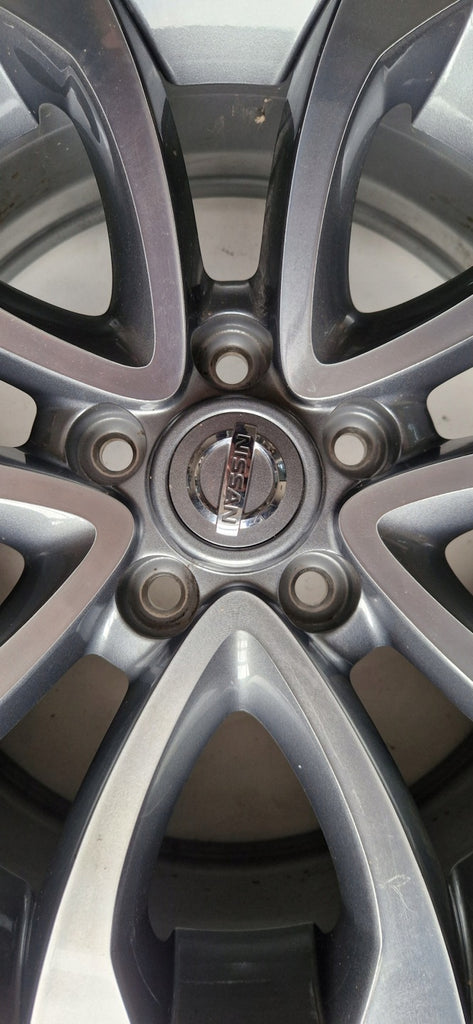 1x Alufelge 17 Zoll 7.0" 5x114.3 47ET Glanz Grau 1KR7A Nissan I 1 Rim Wheel FEL3851107571kl