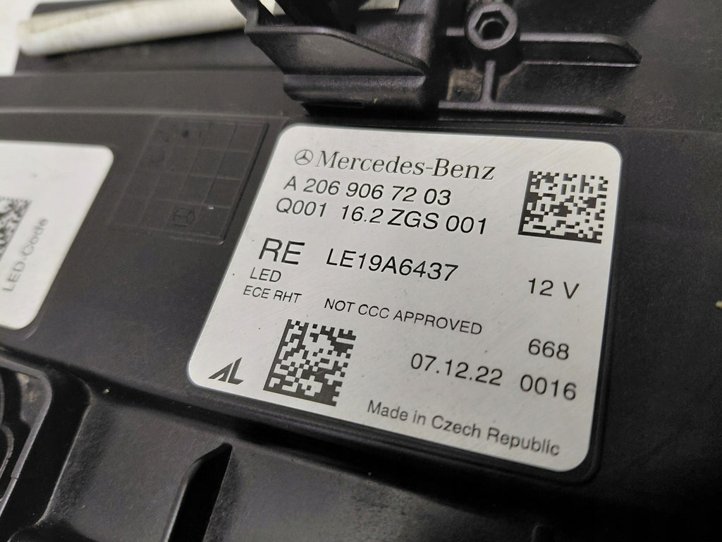 Frontscheinwerfer Mercedes-Benz W206 A2069067203 Full LED FALSE Headlight SCH3967291438ag