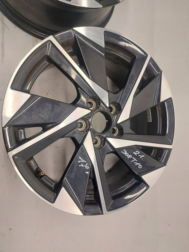 1x Alufelge 17 Zoll 7.5" 5x108 44ET Glanz Silber 9847065380 Opel Astra L 308 Iii FEL9357688961tl