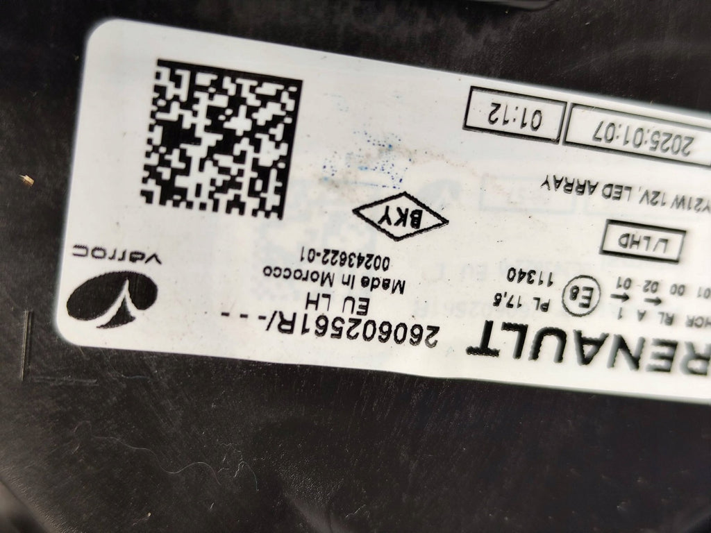 Frontscheinwerfer Dacia Sandero III Logan 260602561R LED Links Headlight