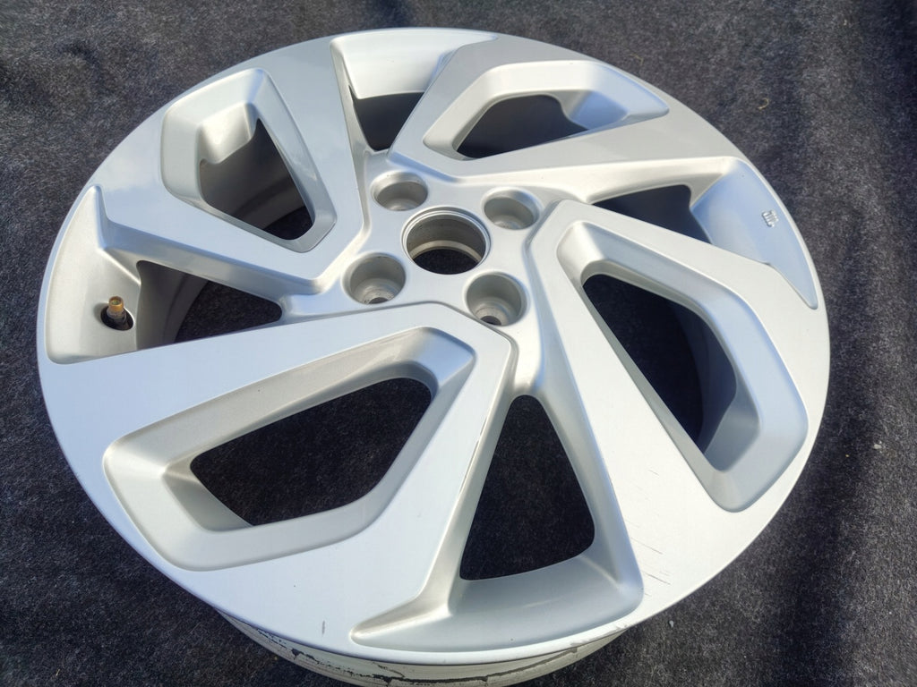 1x Alufelge 17 Zoll 5.0" 4x100 40ET Glanz Schwarz Toyota Aygo X Rim Wheel FEL4016321591hx