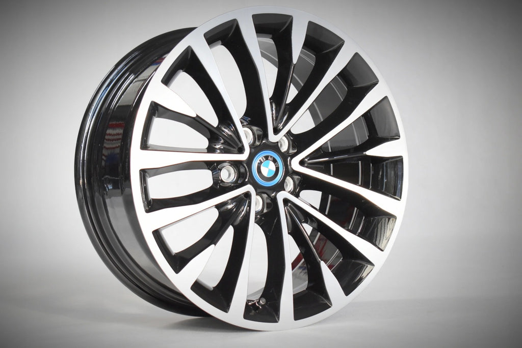4x Alufelge 18 Zoll 8.0" 5x112 30ET Glanz Silber 6863418 BMW 5 G31 G30 Rim Wheel FEL6593323828rx
