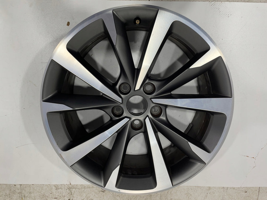 1x Alufelge 18 Zoll 7.5" 5x112 46ET Matt Graphit 5FA601025E Seat Leon Rim Wheel FEL3593316969ju