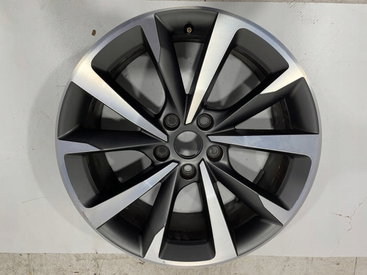 1x Alufelge 18 Zoll 7.5" 5x112 46ET Matt Graphit 5FA601025E Seat Leon Rim Wheel FEL3593316969ju
