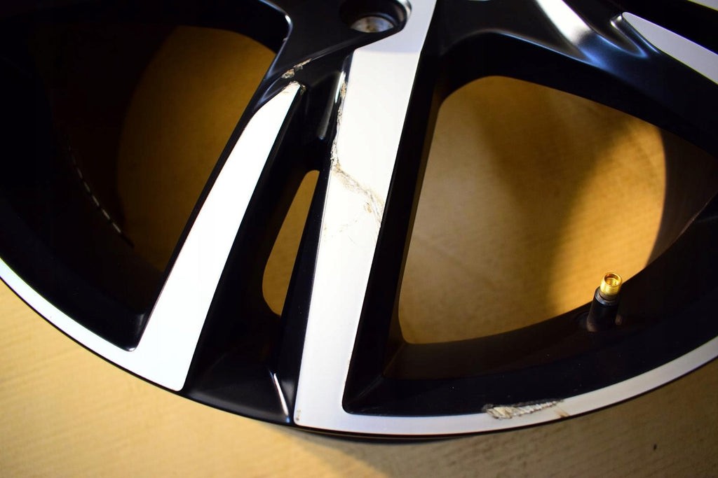 1x Alufelge 19 Zoll 7.5" 5x108 50,5ET Matt Schwarz 31423931 Volvo Xc60 Ii