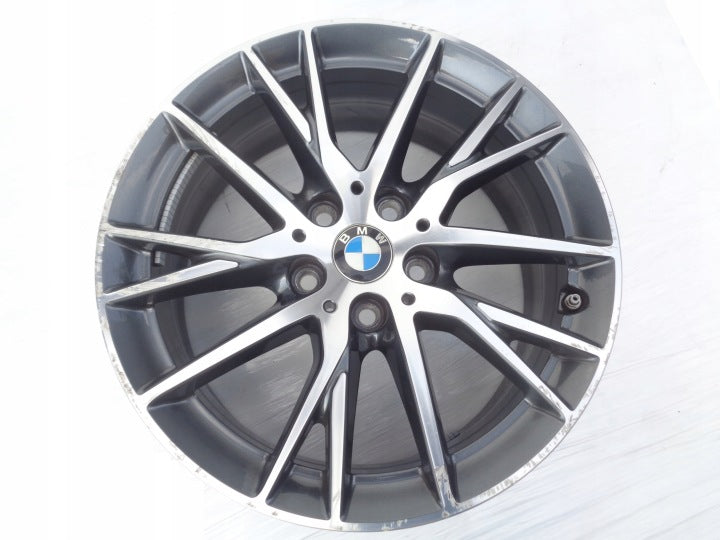1x Alufelge 17 Zoll 7.0" 5x112 47ET Glanz Graphit 7849122 BMW 1 F40 Mg Rim Wheel FEL8937544243oe