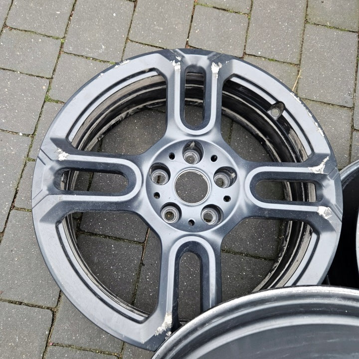 1x Alufelge 17 Zoll 7.5" 5x112 54ET Glanz Grau 885756 Mini F56 Rim Wheel FEL3183325406vj