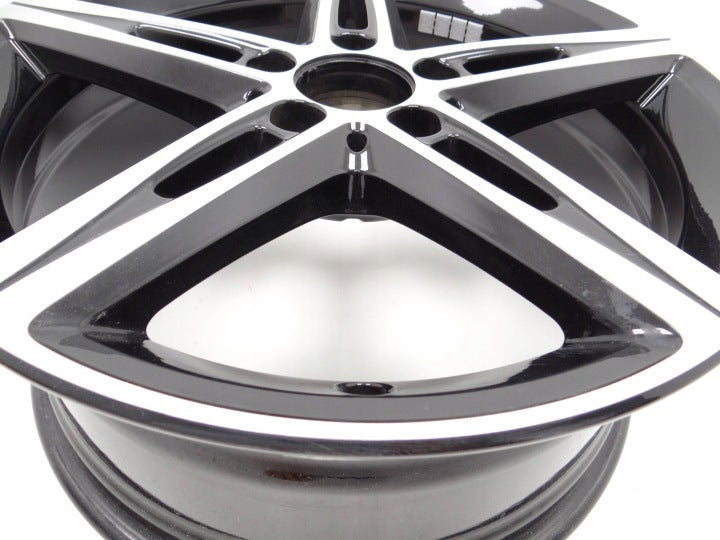 1x Alufelge 18 Zoll 7.5" 5x112 49ET Glanz Schwarz A1774010700 Mercedes-Benz W177 FEL6595706972vc