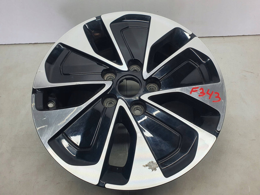 1x Alufelge 16 Zoll 6.5" 5x114.3 50ET Glanz Schwarz 52910-CR100 Kia Xceed FEL5660421570nu