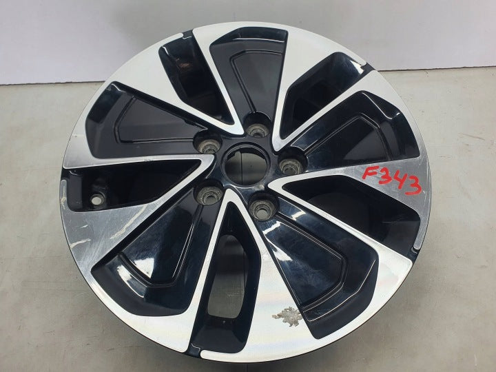 1x Alufelge 16 Zoll 6.5" 5x114.3 50ET Glanz Schwarz 52910-CR100 Kia Xceed FEL5660421570nu