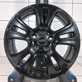 1x Alufelge 17 Zoll 5x112 45ET Matt Schwarz 6855119 Mini F56 F55 Rim Wheel FEL5046403424ke