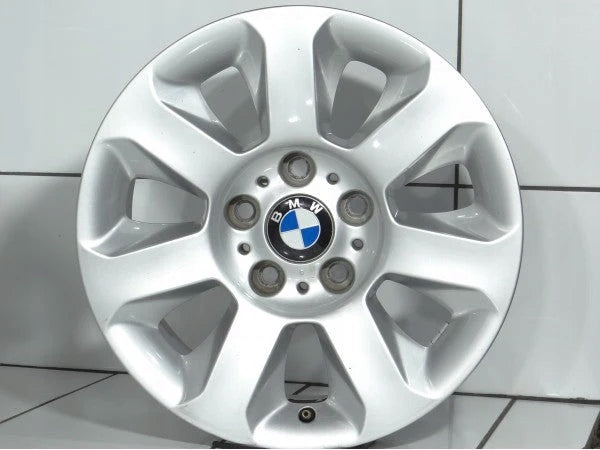 4x Alufelge 16 Zoll 7.0" 5x120 20ET Glanz Silber 6758774 BMW E39 E60 E61 FEL8943158097zz