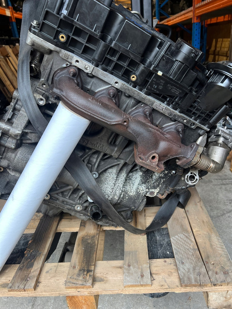Motor BMW E91 N47D20A 2.0 177PS 2010 Diesel Engine Komplett