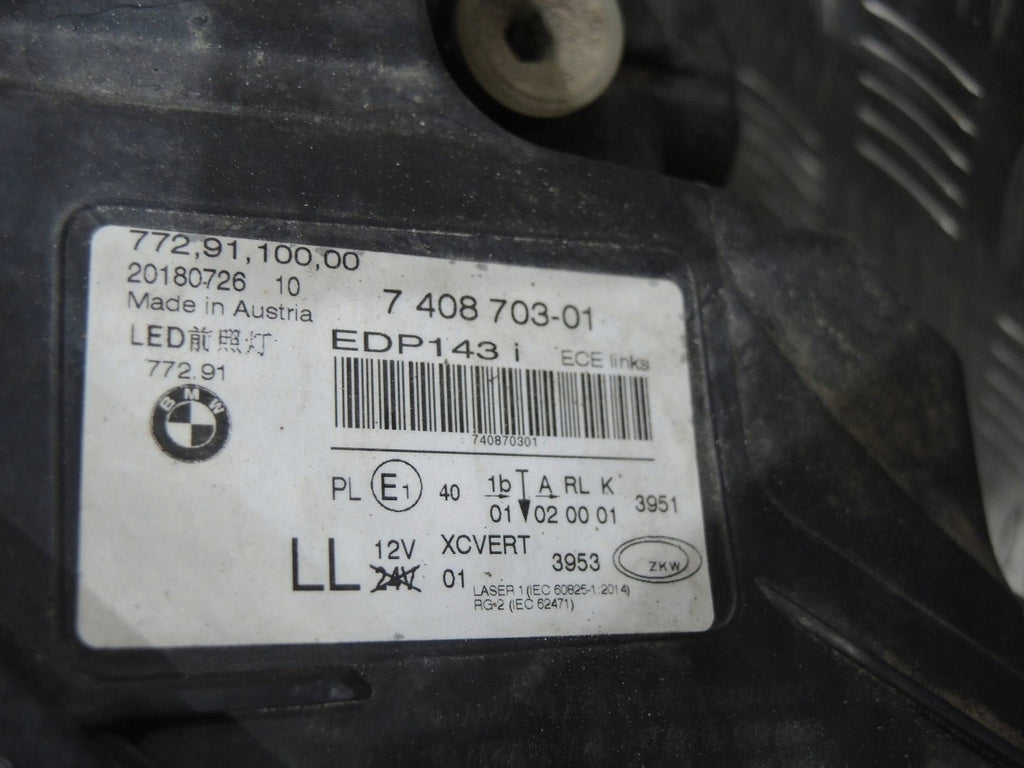 Frontscheinwerfer BMW 7 G11 G12 7408703 Laser Links Scheinwerfer Headlight SCH5180650716gp