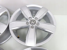 Load image into Gallery viewer, 4x Alufelge 17 Zoll 6.5" 5x112 41ET Glanz Silber 3G0071497B VW Tiguan Golf I FEL9262605591si