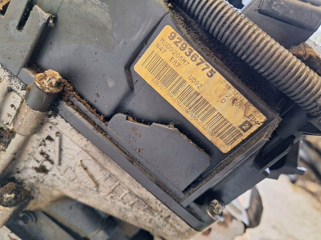 Motor BMW E60 E90 E87 N47D20A 2.0 170PS 166TKm Diesel Engine Unkomplett