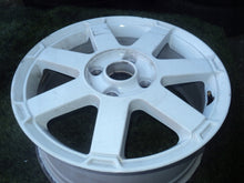 Load image into Gallery viewer, 1x Alufelge 16 Zoll 6.5" 4x108 52 5ET Glanz Weiß Ford Rim Wheel FEL6624315372ux
