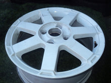 Load image into Gallery viewer, 1x Alufelge 16 Zoll 6.5" 4x108 52 5ET Glanz Weiß Ford Rim Wheel FEL6624315372ux