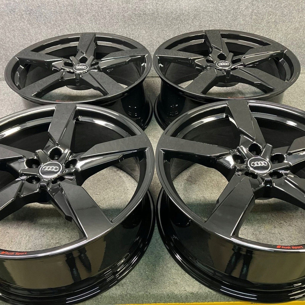 4x Alufelge 21 Zoll 8.5" 5x112 34ET Glanz Silber 80A601025AR Audi Q5 Rim Wheel FEL1235882864bx