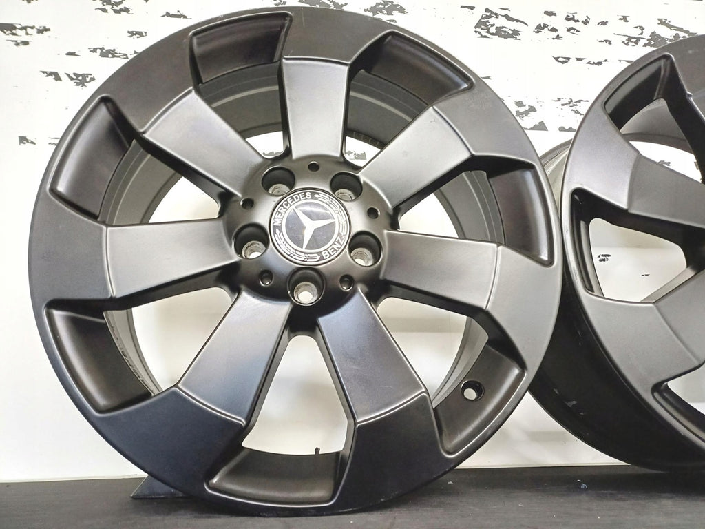 4x Alufelge 18 Zoll 8.0" 5x112 56ET Schwarz Mercedes-Benz Gls X166 Gle W166 FEL5727374757mk