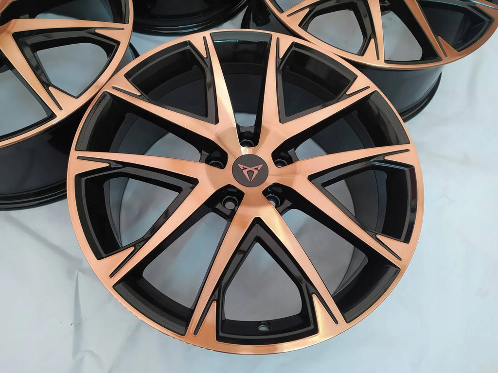 4x Alufelge 19 Zoll 8.0" 5x112 45ET Glanz Schwarz 575601025L Cupra Ateca FEL1844549007tb