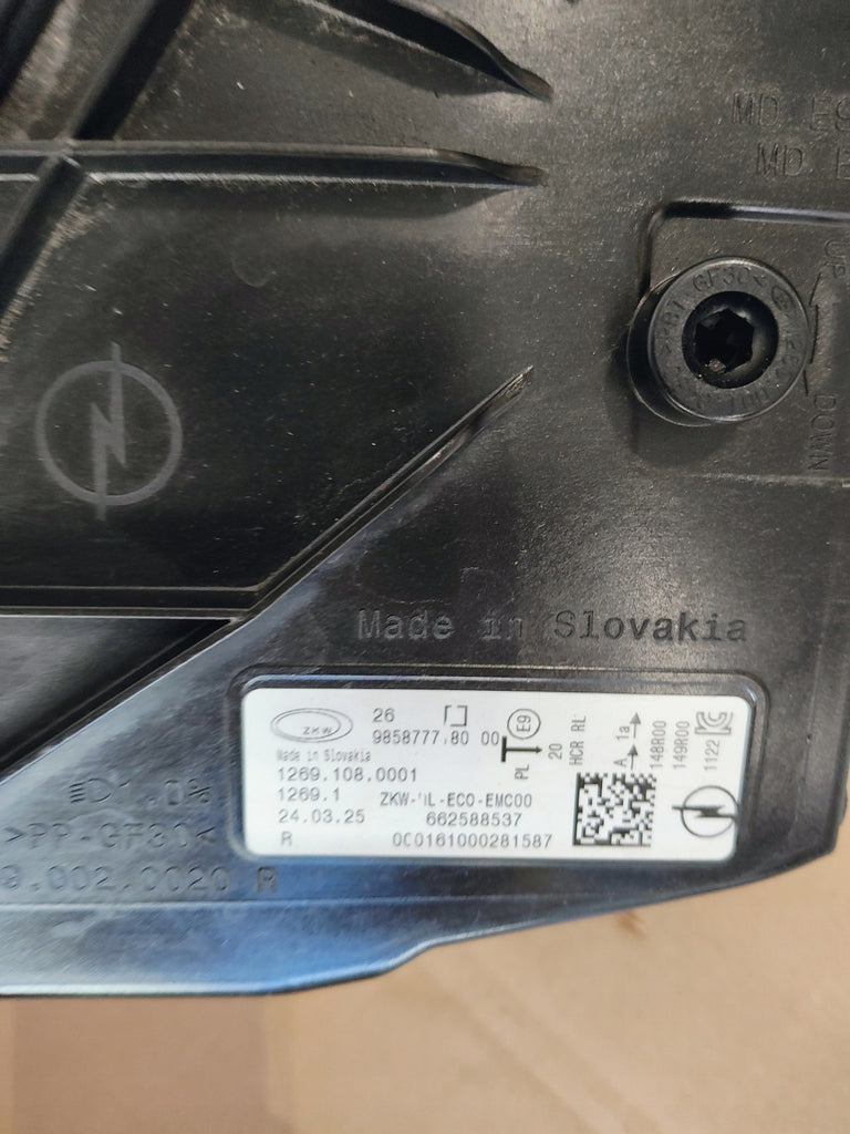Frontscheinwerfer Opel Astra L 12691080001 Full LED Rechts Headlight SCH4648576948md