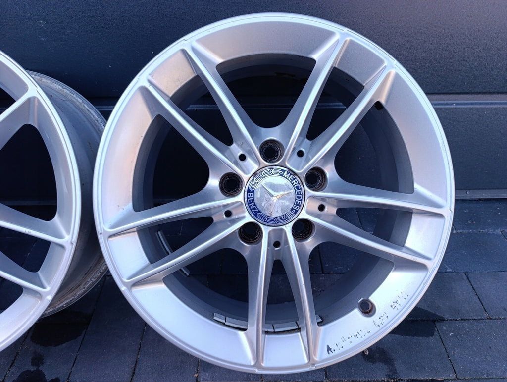 4x Alufelge 16 Zoll 6.5" 5x112 44ET Mercedes-Benz Rim Wheel FEL5174666512qx