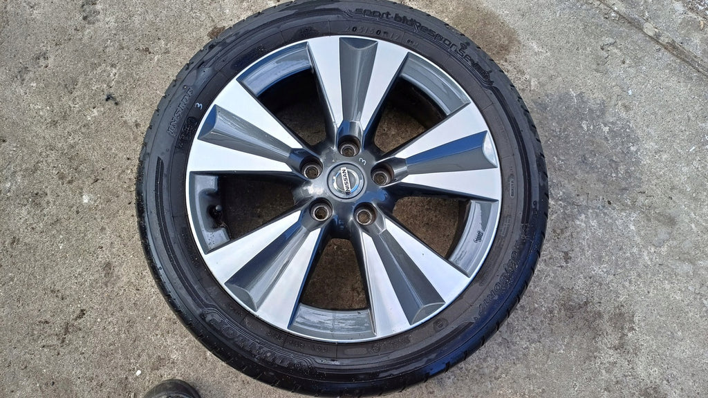 1x Alufelge 17 Zoll 6.5" 4x114.3 45ET N507012 Nissan Pulsar Rim Wheel