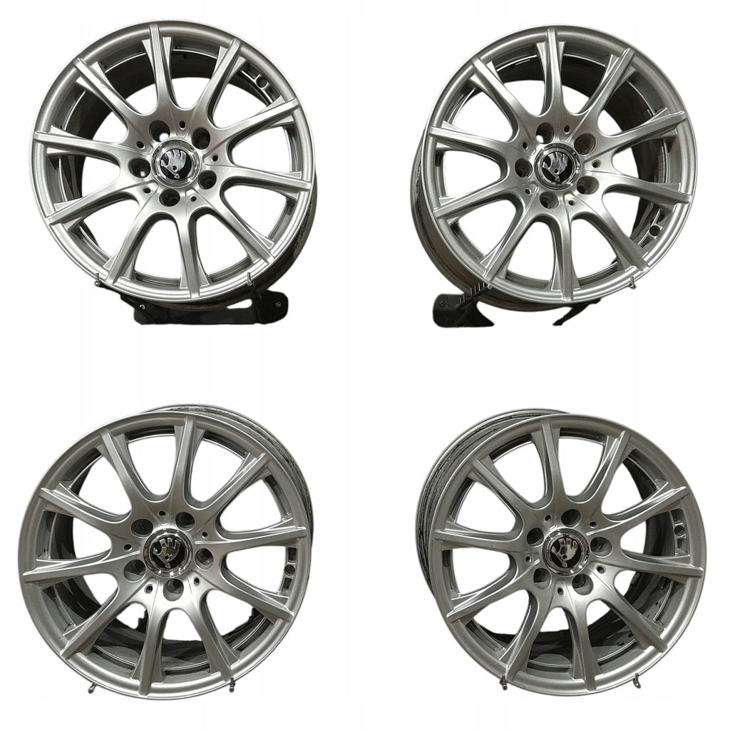 4x Alufelge 16 Zoll 6.5" 5x112 38ET A2054012400 Mercedes-Benz Octavia I FEL1897462385kb