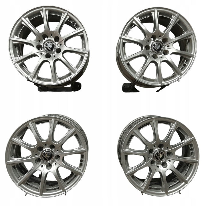 4x Alufelge 16 Zoll 6.5" 5x112 38ET A2054012400 Mercedes-Benz Octavia I FEL1897462385kb