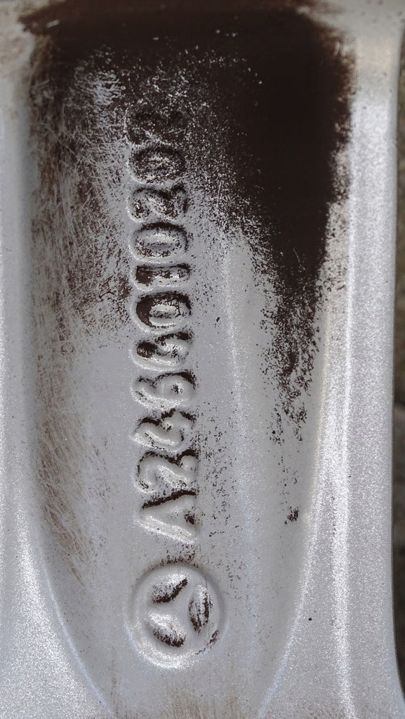 1x Alufelge 16 Zoll 6.5" 5x112 49ET A2464010202 Mercedes-Benz W246 Rim Wheel