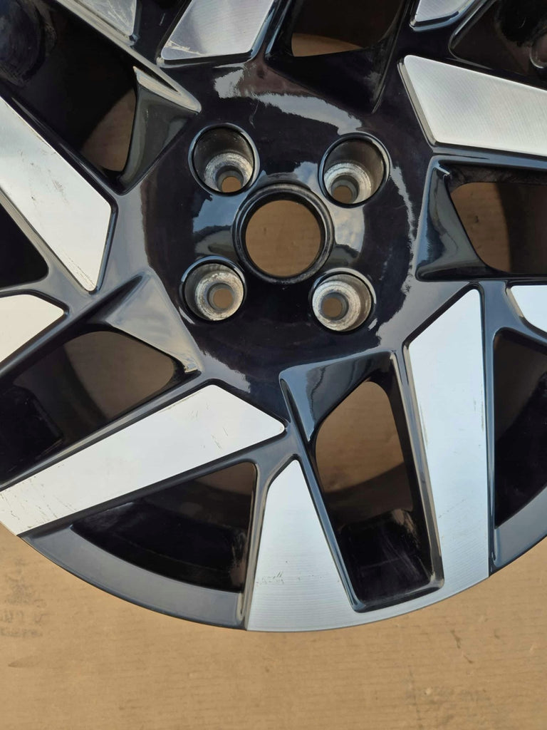 1x Alufelge 17 Zoll 6.5" 4x108 32ET Glanz Schwarz 9835097480 Opel Rim Wheel FEL9349462771go