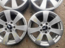 Laden Sie das Bild in den Galerie-Viewer, 4x Alufelge 16 Zoll 7.5" 5x112 43ET Silber Mercedes-Benz Rim Wheel FEL9014823349nw