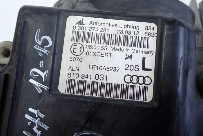 Frontscheinwerfer Audi A5 8T0941031 Links Scheinwerfer Headlight SCH6769761271xg