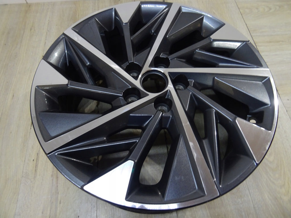 1x Alufelge 18 Zoll 7.5" 5x112 51ET Glanz Graphit 52910-N7220 Hyundai Tucson FEL1795631622ab