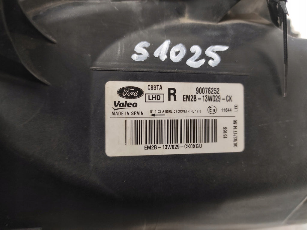 Frontscheinwerfer Ford S-Max EM2B-13W029-CK Full LED Rechts Headlight SCH9006939373gh