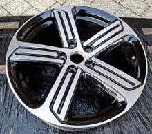 Laden Sie das Bild in den Galerie-Viewer, 1x Alufelge 18 Zoll 7.5" 5x112 49ET Glanz Schwarz 5G0601025AG VW I Rim Wheel FEL7331657899uo