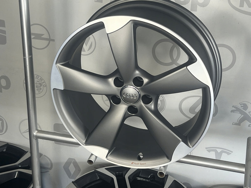 4x Alufelge 20 Zoll 8.5" 5x112 36ET Matt Grau 8U0601025K Audi Mg Rim Wheel FEL2140602085kv