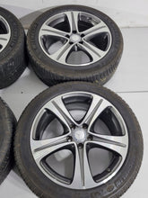 Laden Sie das Bild in den Galerie-Viewer, 4x Alufelge 18 Zoll 8.0" 5x112 43ET Schwarz A2134011400 Mercedes-Benz Rim Wheel FEL4717754742ug